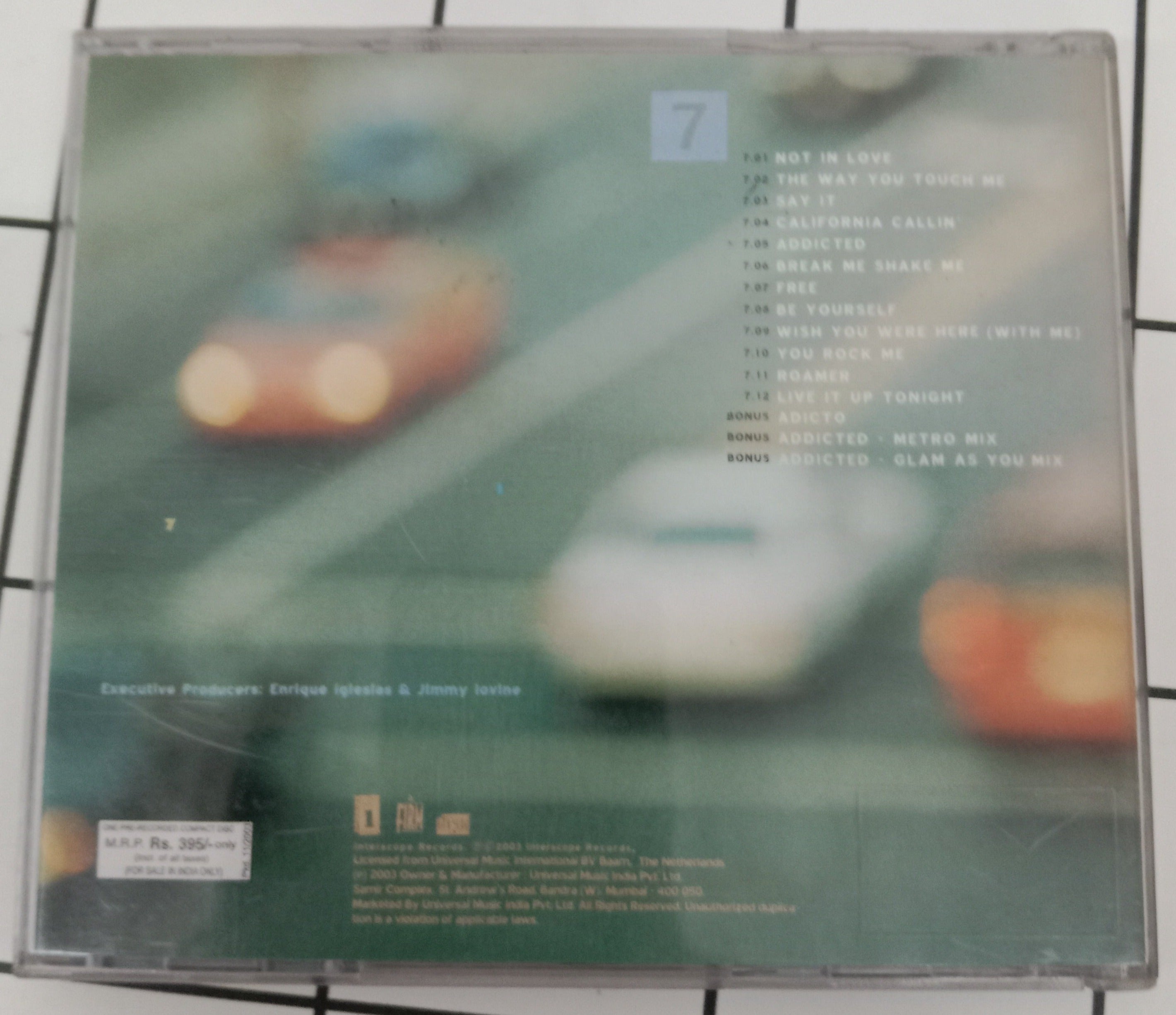 Enrique Lglesins - Seven  (CD)