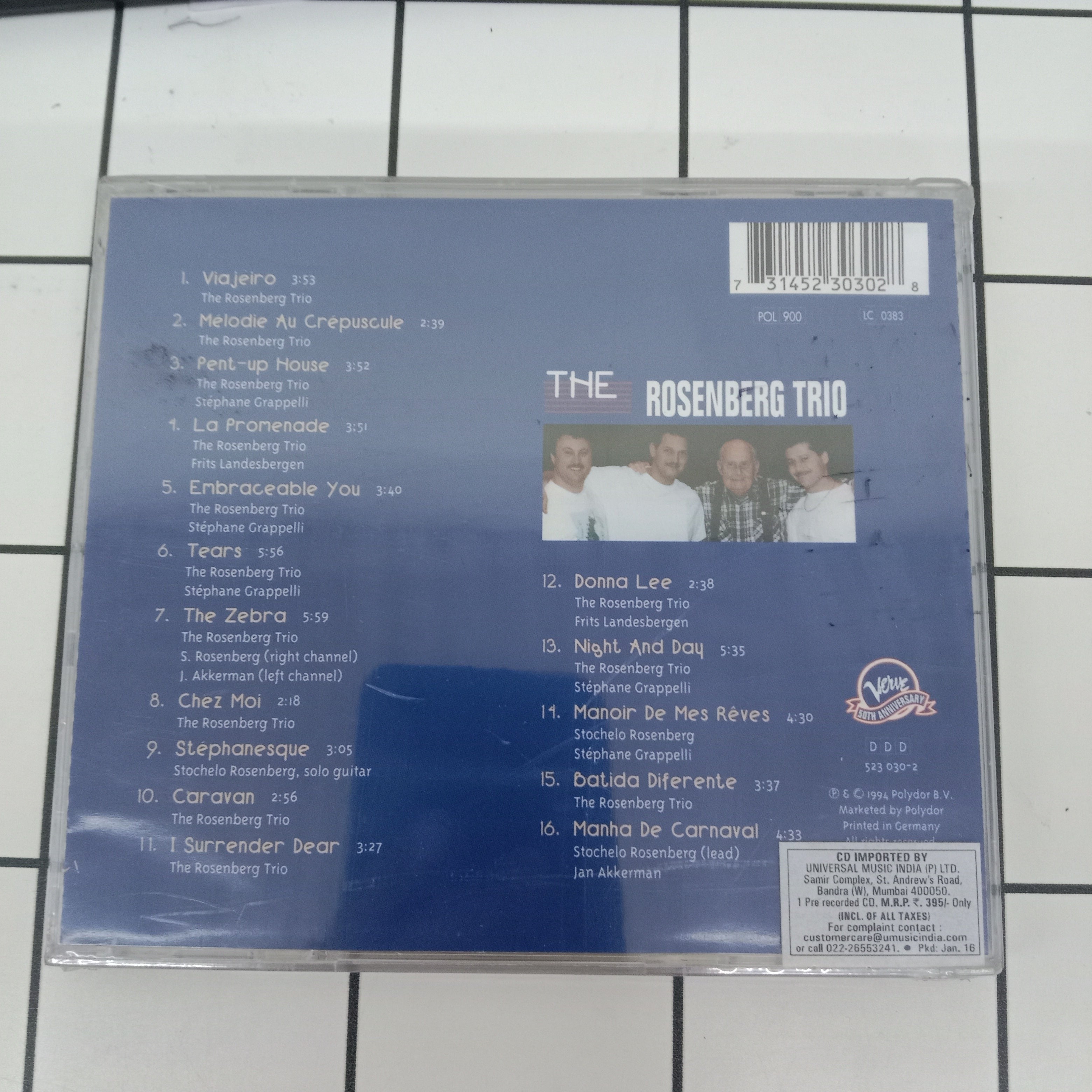 The Rosenberg Trio: Caravan: CD The Rosenberg Trio: Caravan: CD