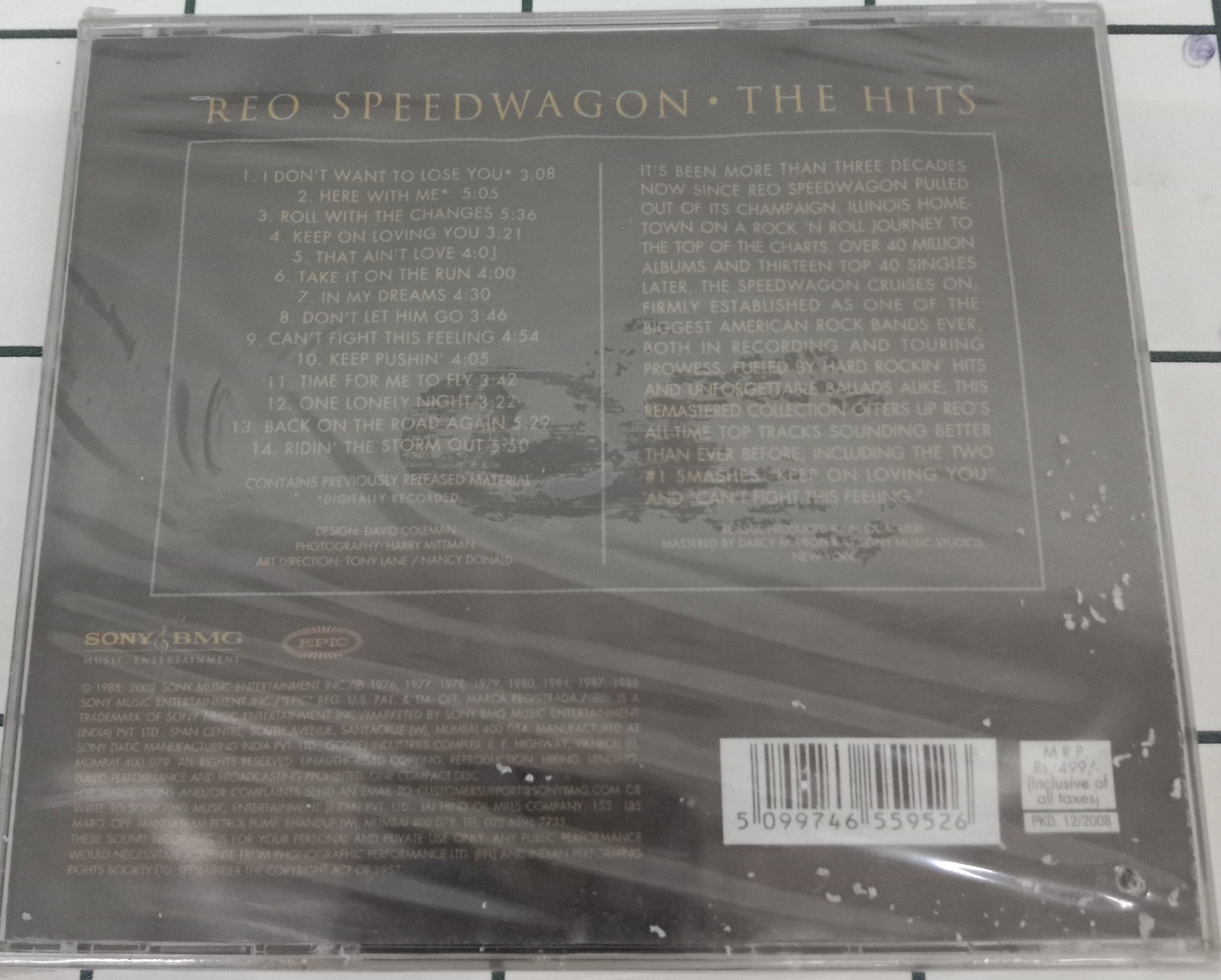 Reo Speedwagon - The Hits (CD)