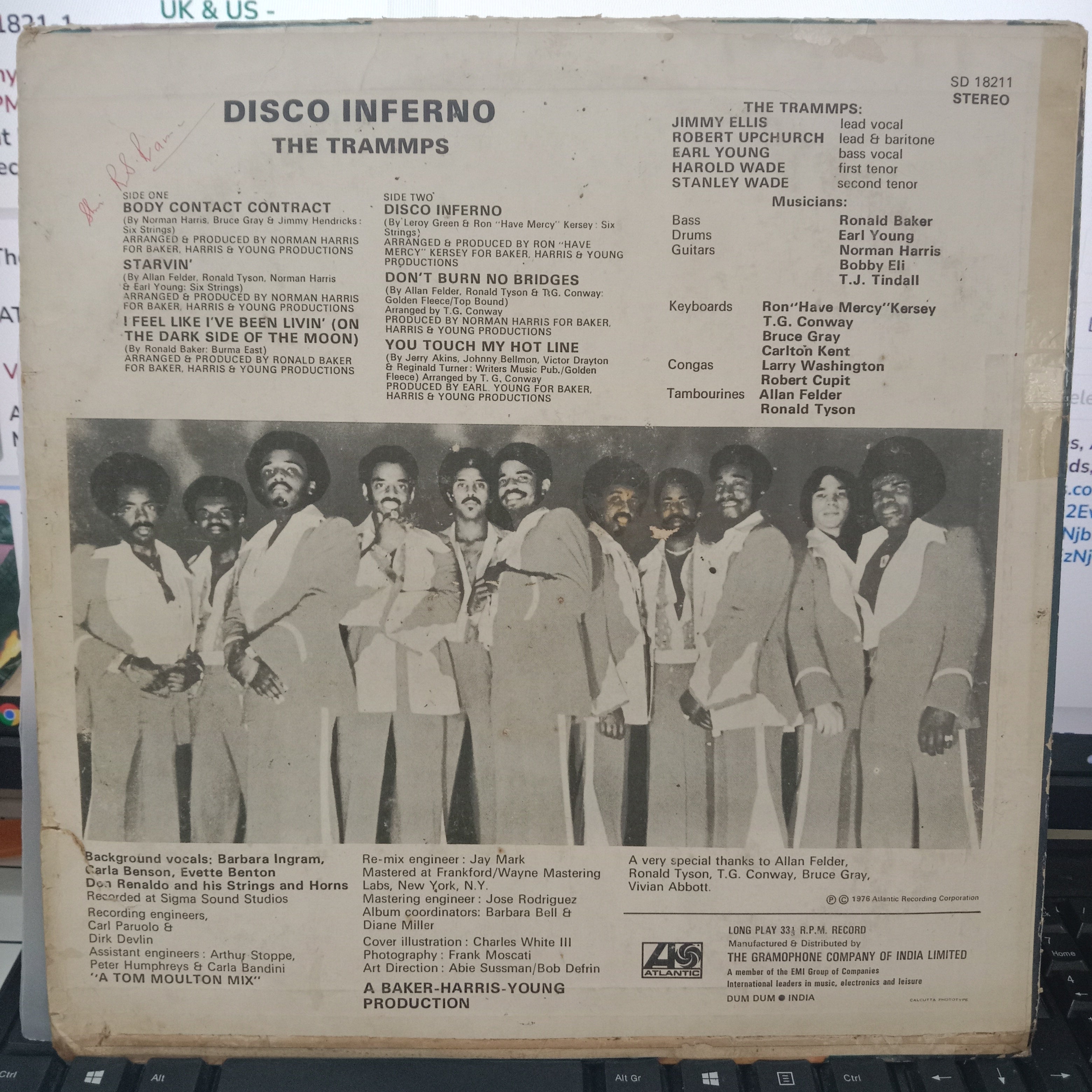 Trammps, The - Disco Inferno (Vinyl)