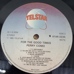 Perry Como - For The Good Times (Vinyl)