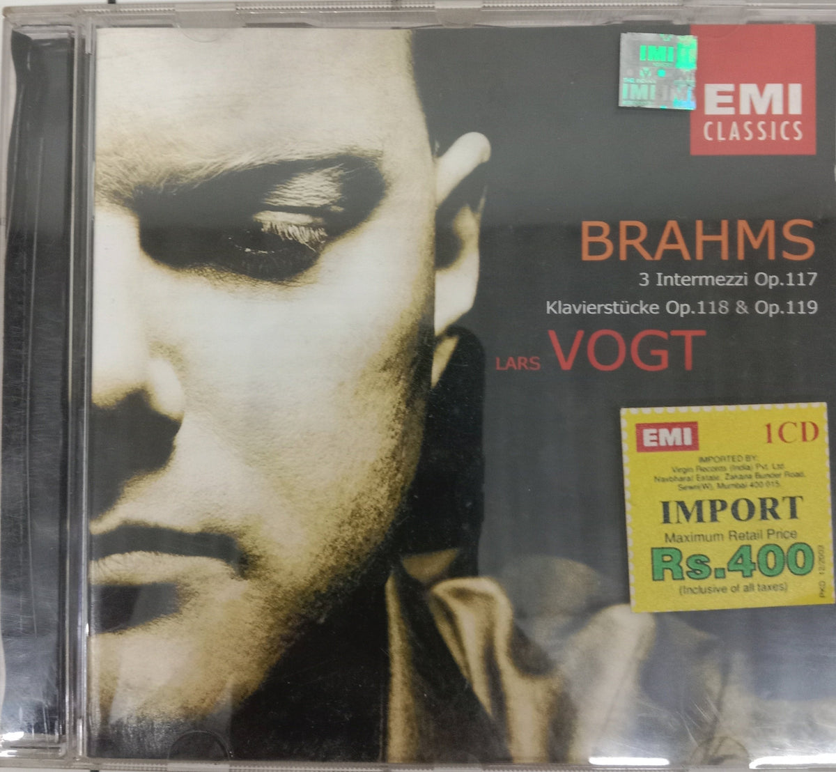 Brahms  - Lars Vogt (CD)