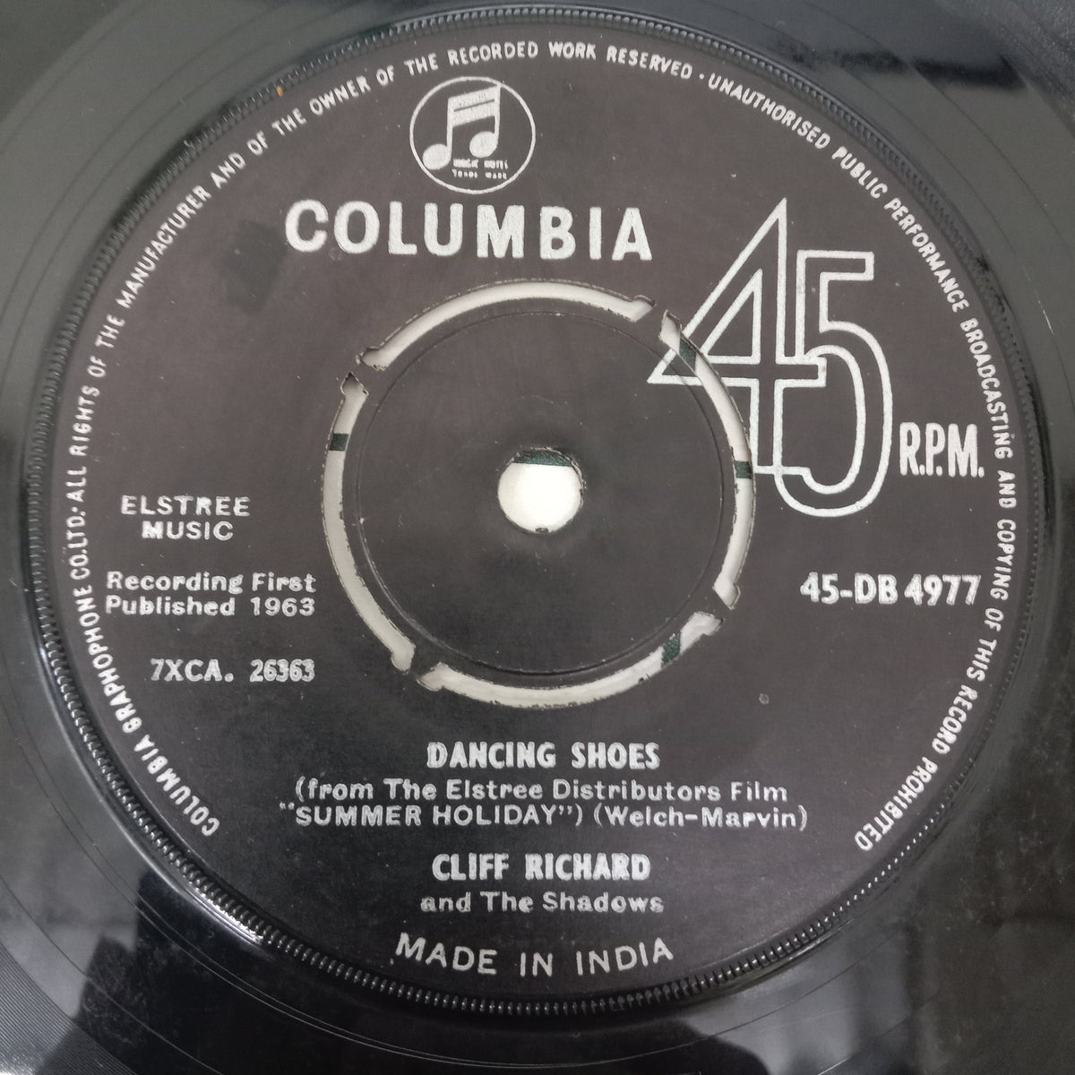 Cliff Richard & The Shadows - Summer Holiday (45-RPM)