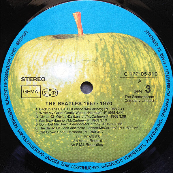 Beatles, The - 1967-1970 (Vinyl) (2)