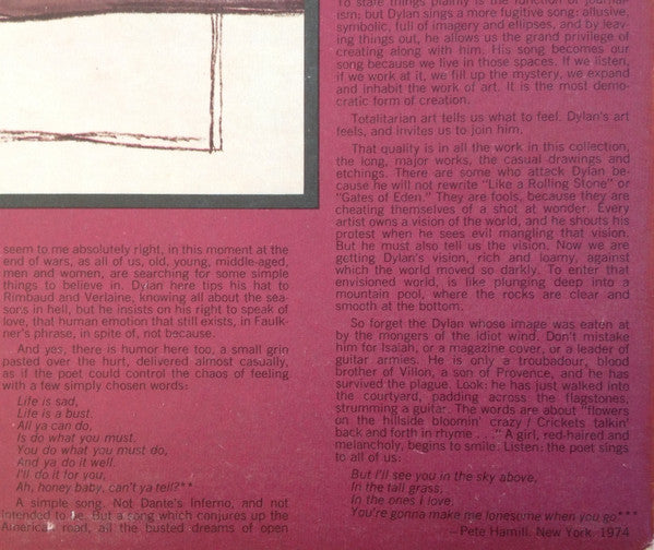 Bob Dylan - Blood On The Tracks (Vinyl)