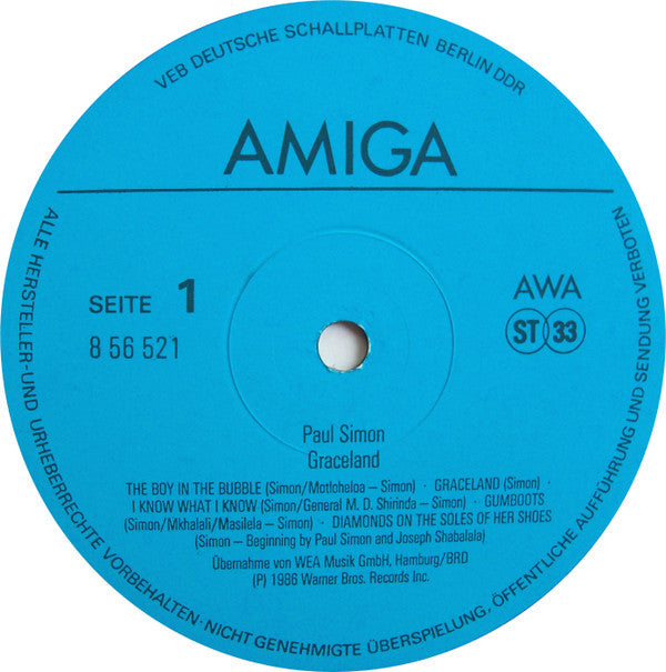 Paul Simon - Graceland (Vinyl)