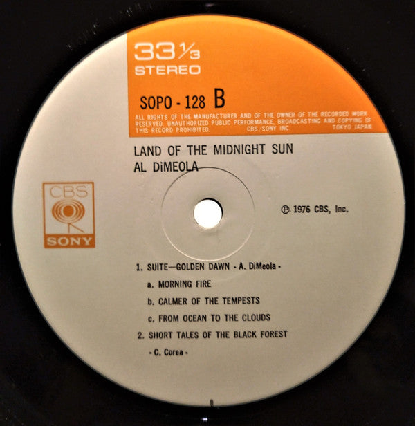 Al Di Meola - Land Of The Midnight Sun (Vinyl)