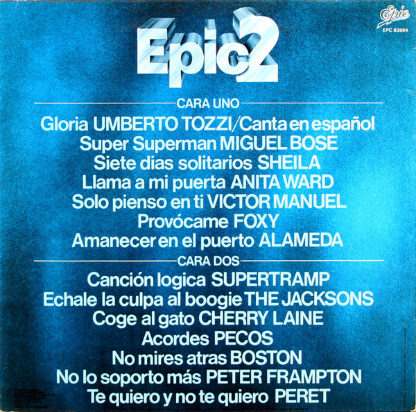 Various - Epic2 Presenta El Disco De Oro (Vinyl)