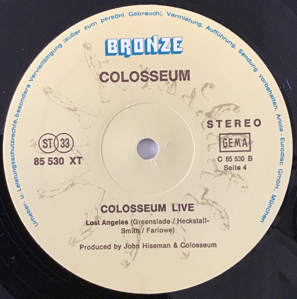 Colosseum - Colosseum Live (Vinyl) (2)