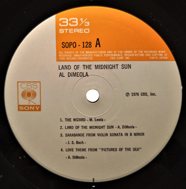 Al Di Meola - Land Of The Midnight Sun (Vinyl)