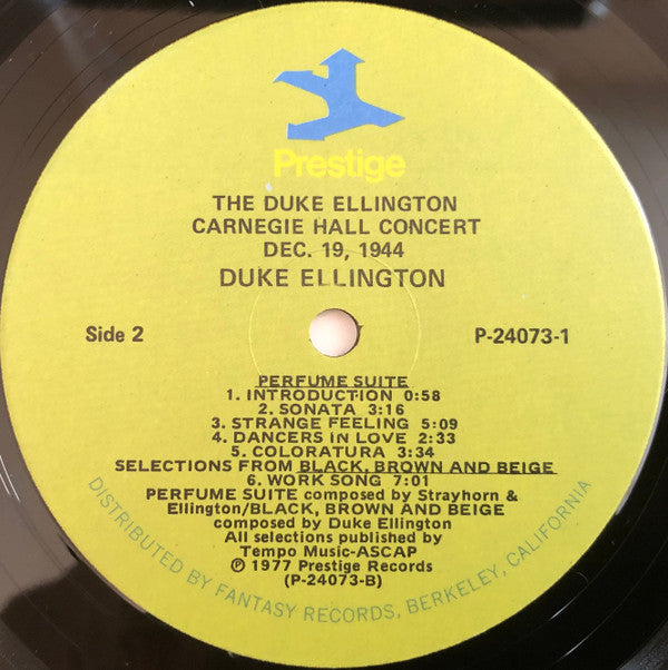 Duke Ellington - The Duke Ellington Carnegie Hall Concerts December 1944 (Vinyl) (2)