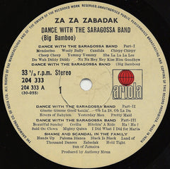 Saragossa Band - Za Za Zabadak - 50 Tolle Fetzer-Pop Non Stop - Dance With The Saragossa Band (Vinyl)