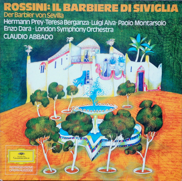 Gioacchino Rossini, Hermann Prey , Teresa Berganza, Luigi Alva, Enzo Dara, Paolo Montarsolo London Symphony Orchestra, Claudio Abbado -  Rossini: Il Barbiere Di Siviglia (Querschnitt) (Vinyl)