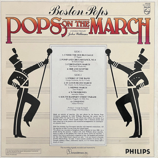 Boston Pops - Pops On The March (Vinyl)