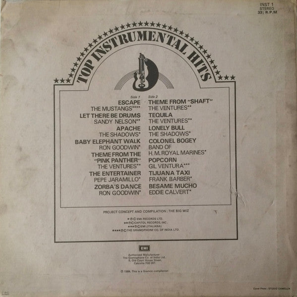 Various - Top Instrumental Hits (Vinyl)