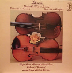 Johann Sebastian Bach, Virtuosi Of England, The, Arthur Davison, Hugh Bean, Kenneth Sillito - Double Concerto In D Minor, Concerto In A Minor, Concerto In E Major (Vinyl)