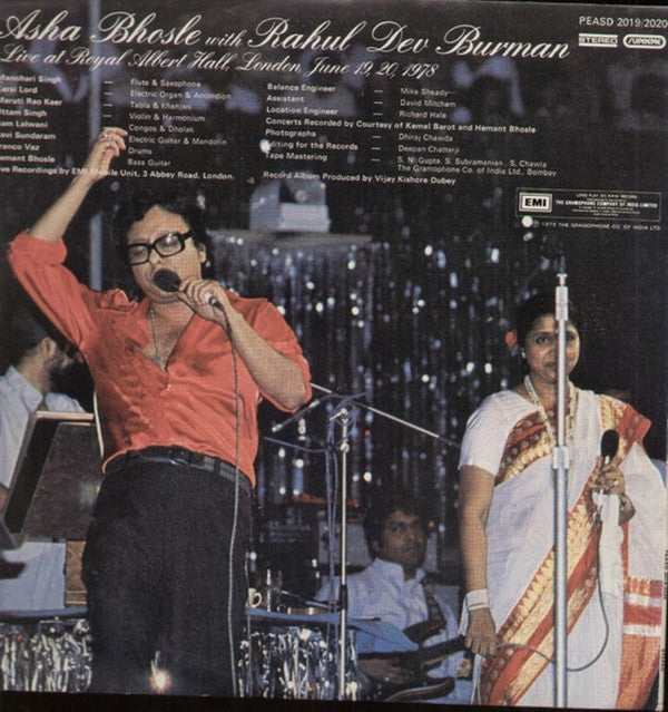 Asha Bhosle, R. D. Burman - Live At Royal Albert Hall, London (Vinyl) (2)