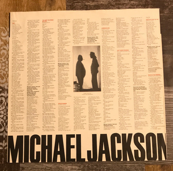 Michael Jackson - Bad (Vinyl)