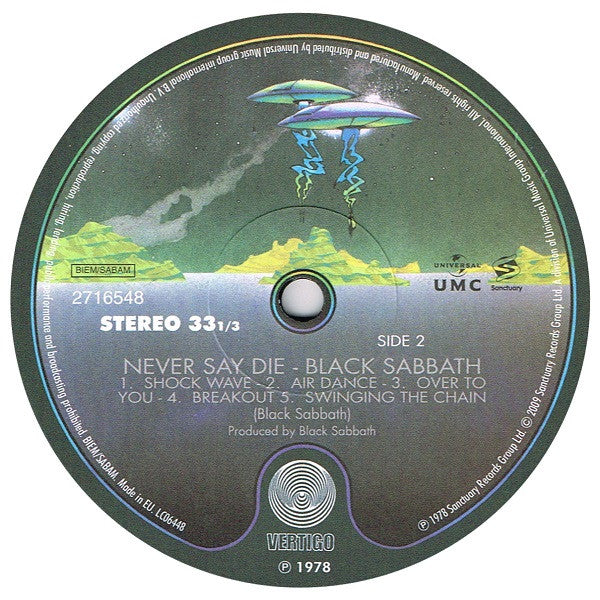 Black Sabbath - Never Say Die! (Vinyl)