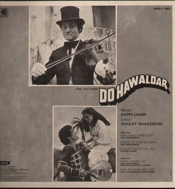 Bappi Lahiri - Do Hawaldar (Vinyl)