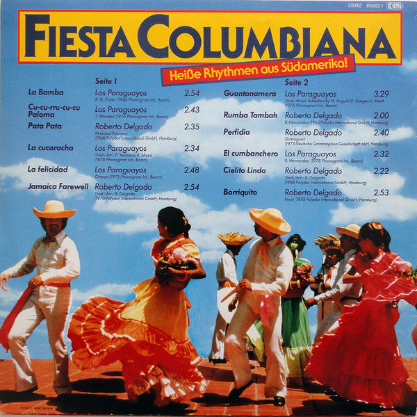Various - Fiesta Columbiana (HeiÃŸe Rhythmen Aus SÃ¼damerika!) (Vinyl)