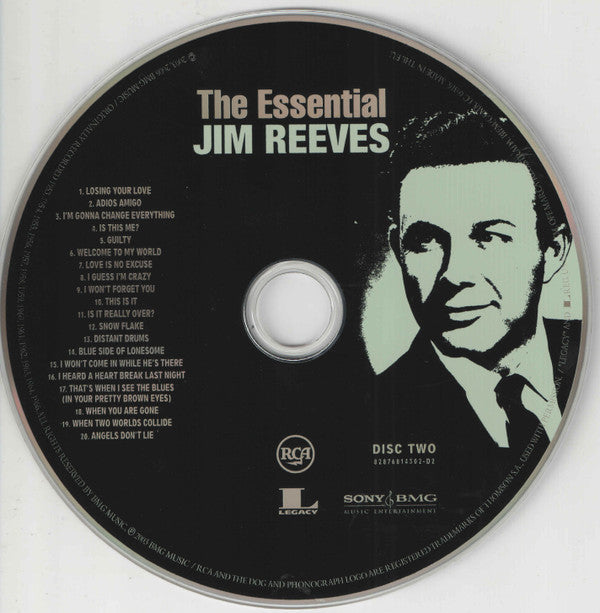 Jim Reeves - The Essential Jim Reeves (CD) (2)