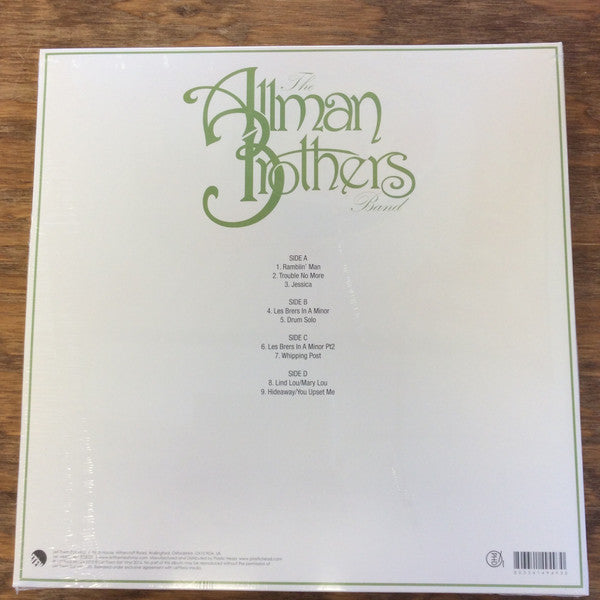 Allman Brothers Band, The Featuring Jerry Garcia - The Allman Brothers Band Featuring Jerry Garcia / 1973 Volume 2 (Vinyl) (2)