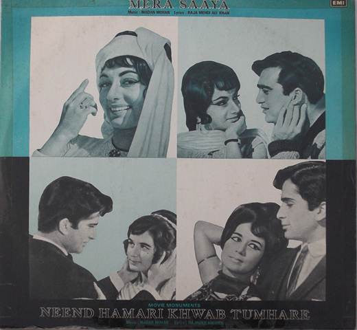 Madan Mohan - Mera Saaya / Neend Hamari Khwab Tumhare (Vinyl)