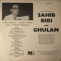 Hemant Kumar, Shakeel Badayuni - Sahib Bibi Aur Ghulam (Vinyl)