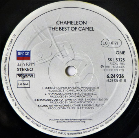 Buy Camel - Chameleon The Best Of Camel | Musiccircle – MusicCircle