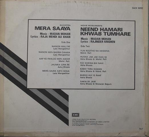 Madan Mohan - Mera Saaya / Neend Hamari Khwab Tumhare (Vinyl)