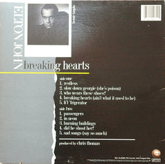 Elton John - Breaking Hearts (Vinyl)