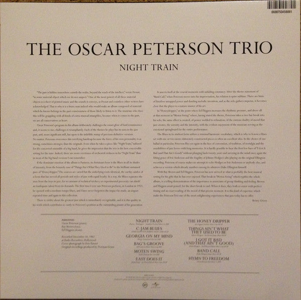 Oscar Peterson Trio, The - Night Train (Vinyl)