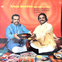 Khan Bandhu, Mohammad Sayeed Khan, Ustad Mohammad Rashid Khan - Khan Bandhu Offer Their First Disc… (Classical Vocal) (Vinyl)