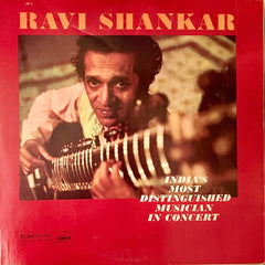 Ravi Shankar - India's Most Distinguished Musician In Concert (Vinyl)