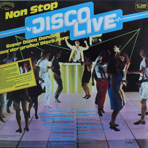 Various - Non Stop Disco Live (Vinyl)