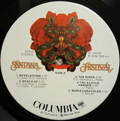 Santana - FestivÃ¡l (Vinyl)