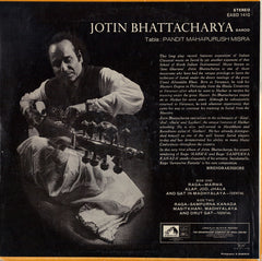 Jotin Bhattacharya - Jotin Bhattacharya (Vinyl)
