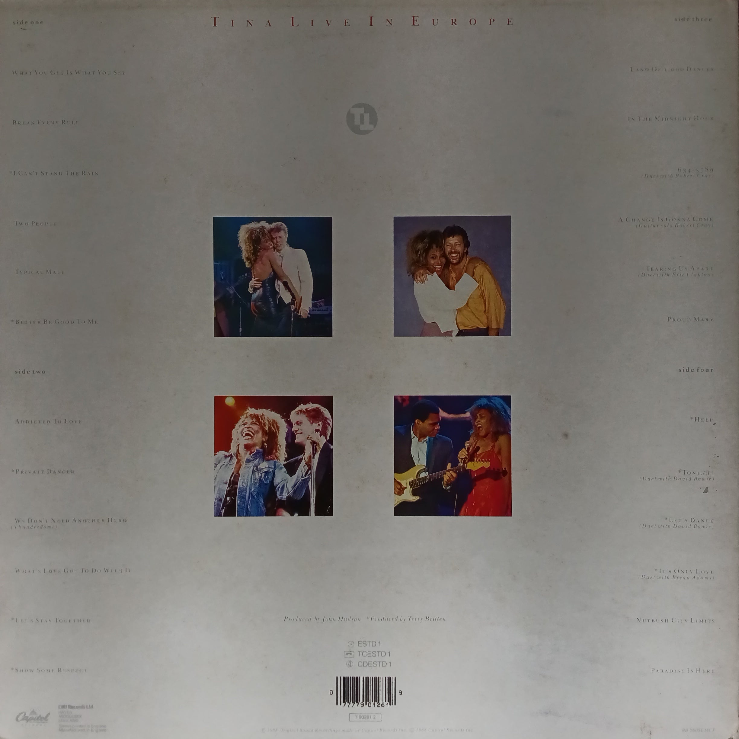 Tina Turner  - Tina Live In Europe (Vinyl)