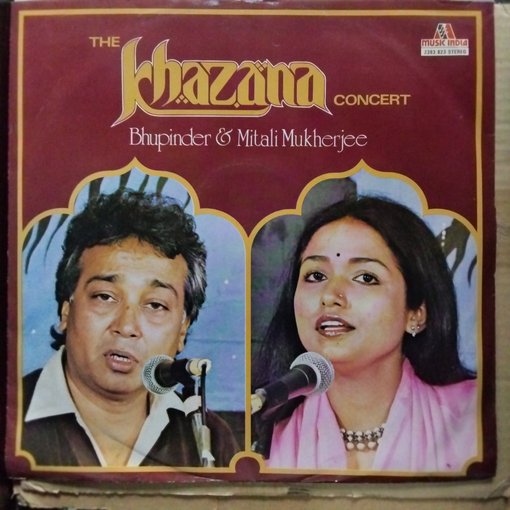 Bhupinder & Mitali Mukherjee  - The Khazana Concert  (Vinyl)