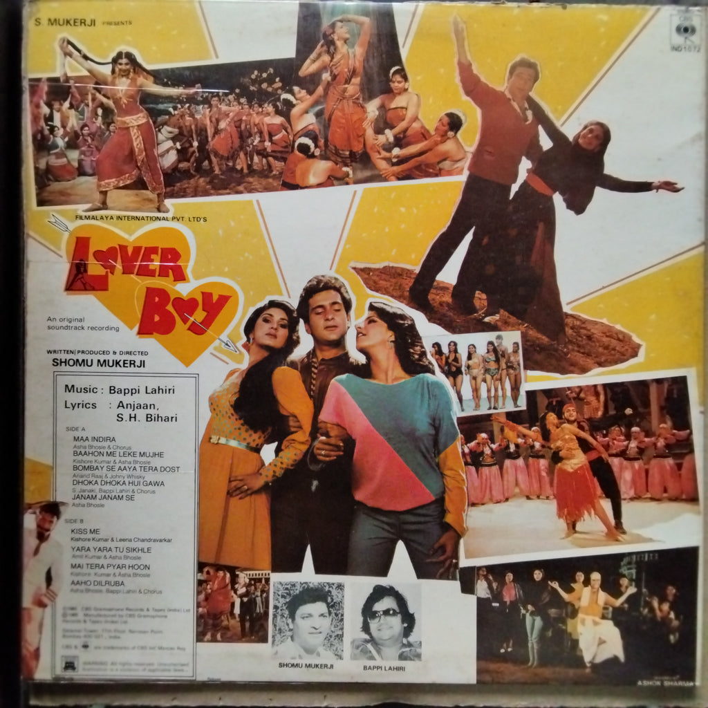 Bappi Lahiri  - Lover Boy (Vinyl)