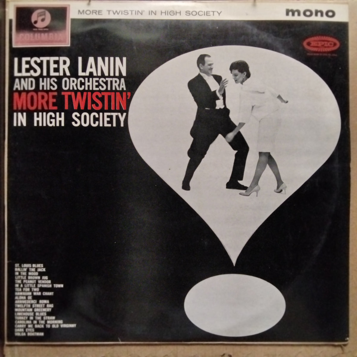 Lester Lanin And His Orchestra  - More Twistin' In High Society (Vinyl)