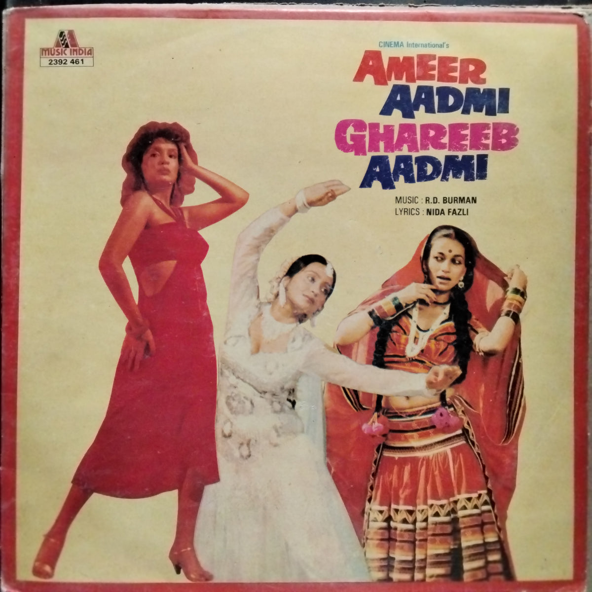 R. D. Burman, Nida Fazli  - Ameer Aadmi Ghareeb Aadmi (Vinyl)