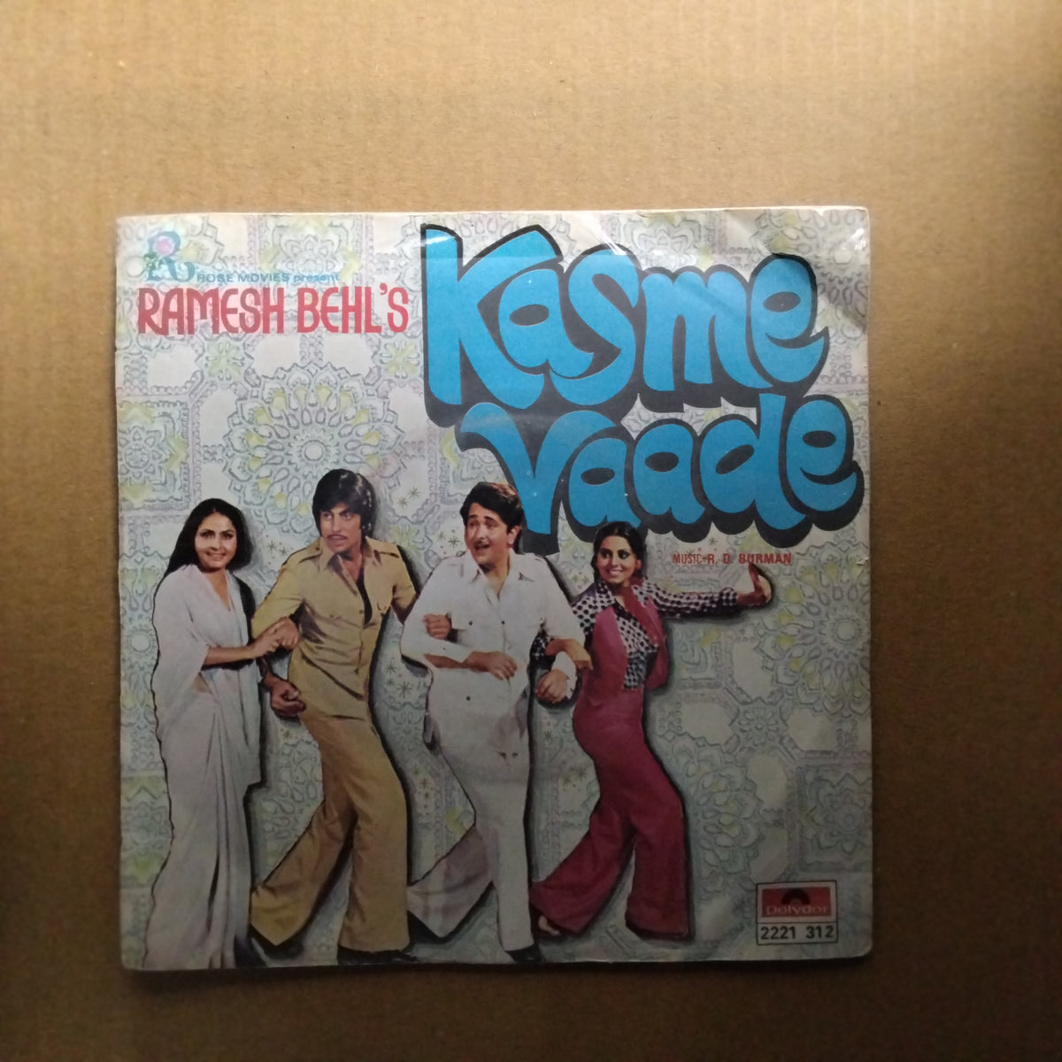 Rahul Dev Burman  - Kasme Vaade  (45-RPM)