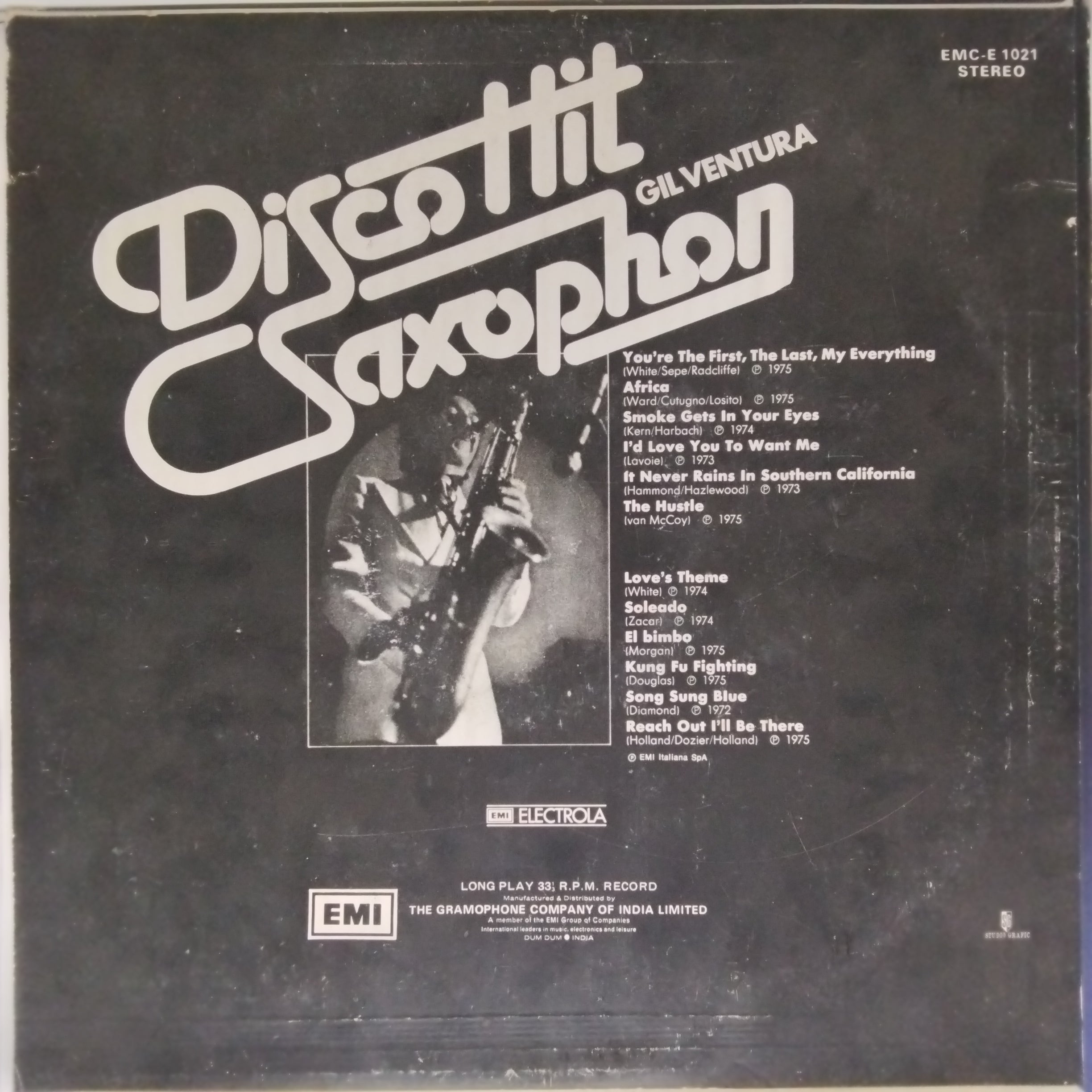 Gil Ventura  - Disco Hit Saxophon (Vinyl)