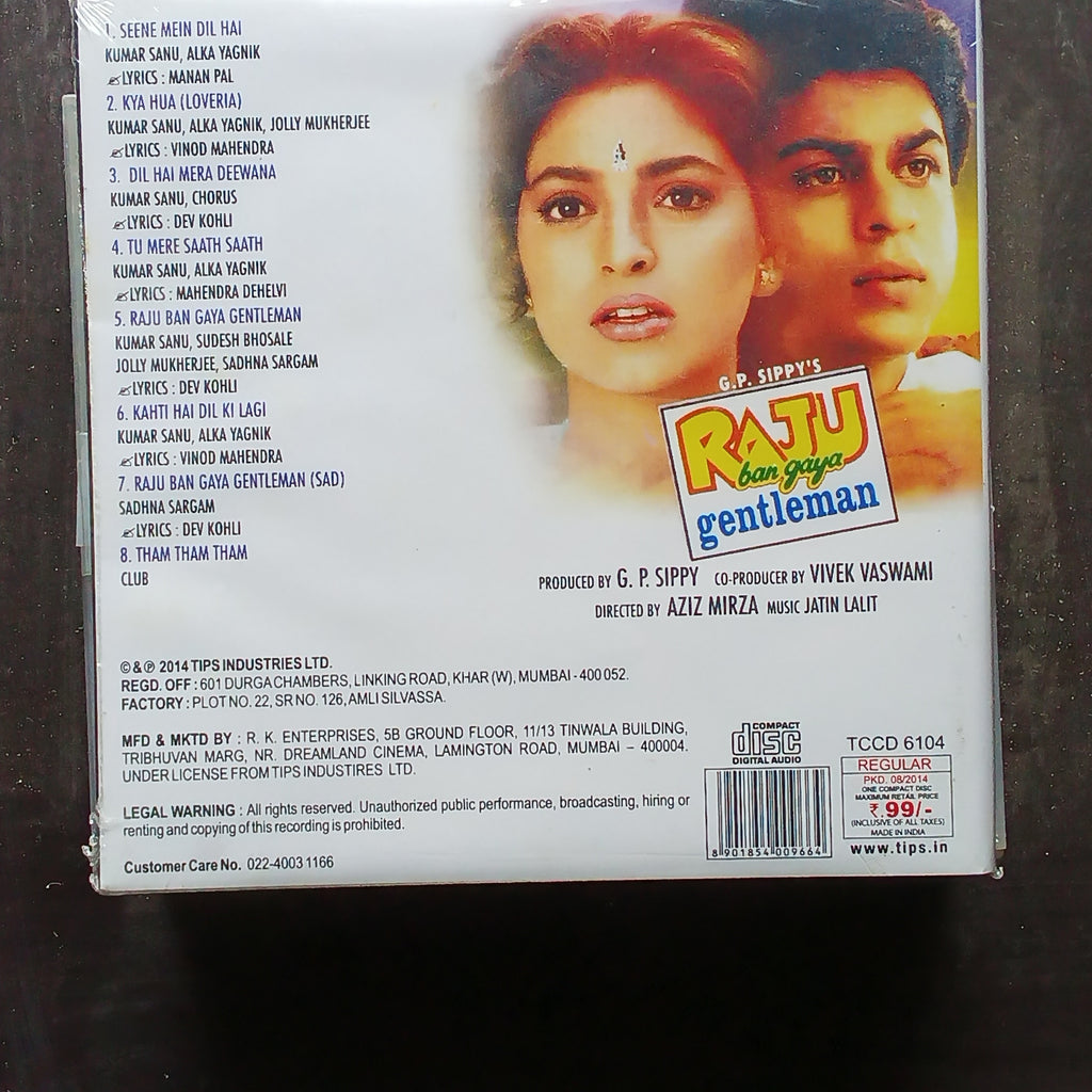 Jatin Lalit  - Raju Ban Gaya Gentleman (CD)