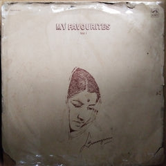 Lata Mangeshkar  - My Favourites Vol. 1 (1967 - 1985) (Vinyl)