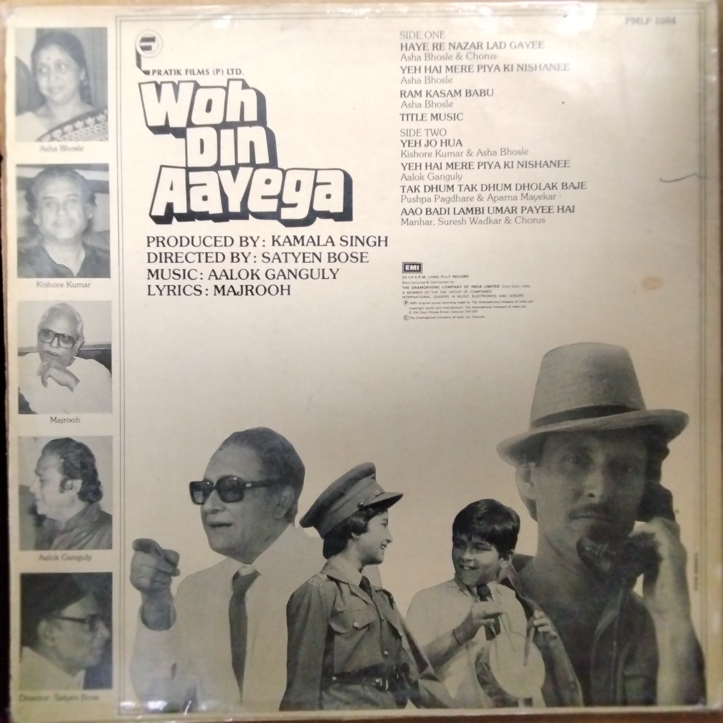Aalok Ganguly*, Majrooh - Woh Din Aayega (Vinyl)