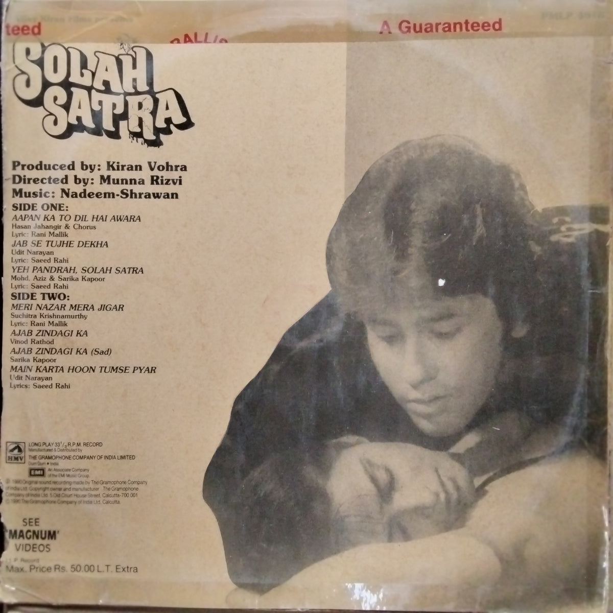 Nadeem-Shrawan*  - Solah Satra (Vinyl)