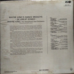 Wayne King His Saxophone And Orchestra* - Wayne King'S Dance Medleys (Vinyl)